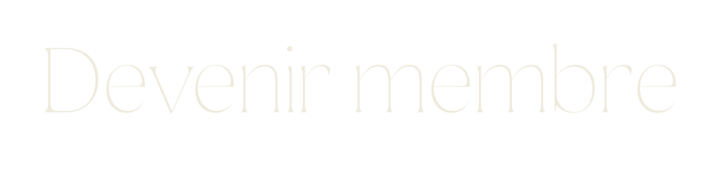 Devenir membre